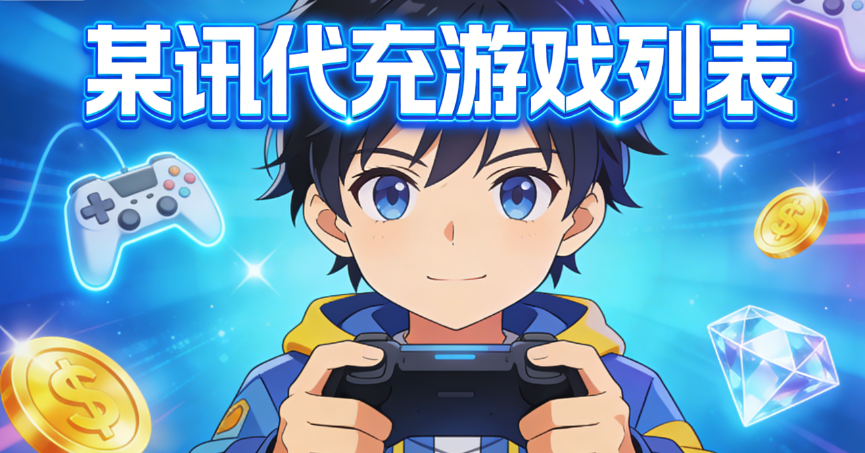 某讯游戏31款代充游戏表格